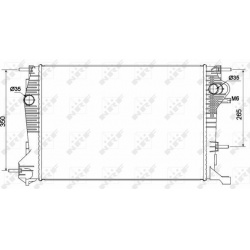 Aušinimo radiatorius
                                NRF                                                53136, NRF, 53136, a