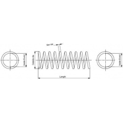 spyruoklė MONROE SPRINGS
                                                SE2477, MONROE, SE2477, auto detalė
