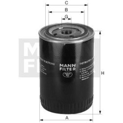 alyvos filtras
                                MANN-FILTER                                                W1168/3, MANN-FILTE