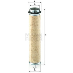 antrinis oro filtras
                                MANN-FILTER                                                CF600, MANN-F