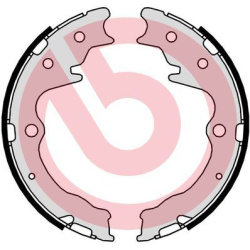 stabdžių trinkelių komplektas, stovėjimo stabdis ESSENTIAL LINE
BREMBO