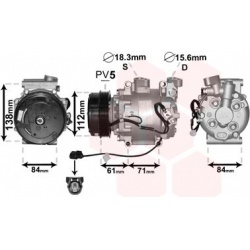 kompresorius, oro kondicionierius *** IR PLUS ***
VAN WEZEL
