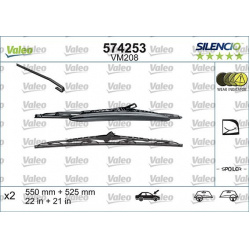 valytuvai SILENCIO CONVENTIONAL SET
                                VALEO                                                5742