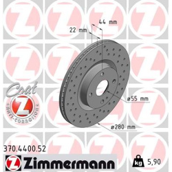 Stabdžių diskas SPORT Z
ZIMMERMANN 370.4400.