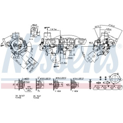 kompresorius, įkrovimo sistema ** FACTORY NEW **
                                NISSENS                                    