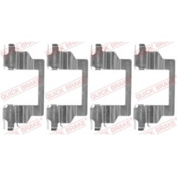 priedų komplektas, diskinių stabdžių trinkelės
                                QUICK BRAKE                              