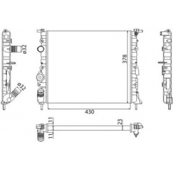 Aušinimo radiatorius
                                MAGNETI MARELLI                                                35021326