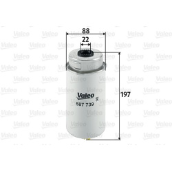 kuro filtras
                                VALEO                                                587739, VALEO, 587739, auto