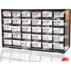 anglies šepetėlis, kint. sr. generatorius AS
                                AS-PL                                         