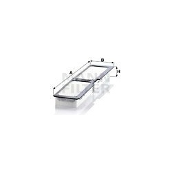 filtras, salono oras
                                MANN-FILTER                                                CU4466, MANN-