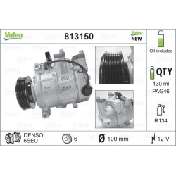 kompresorius, oro kondicionierius VALEO CORE-FLEX
                                                813150, VALEO, 813150, auto
