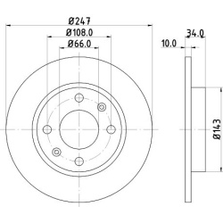 MINTEX                                                MDC293C, Nenurodytas gamintojas, MDC293C, auto detalė