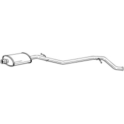 vidurinis duslintuvas
                                BOSAL                                286-075, Nenurodytas gamintojas, 2