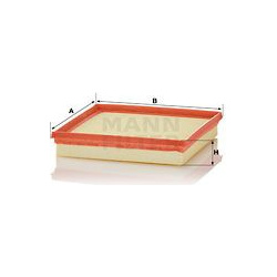 oro filtras
                                MANN-FILTER                                                C 22 038, MANN-FILTER,