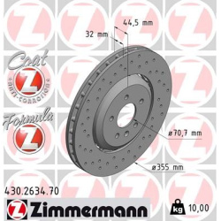 stabdžių diskas (1vnt) FORMULA Z
                                ZIMMERMANN                                                