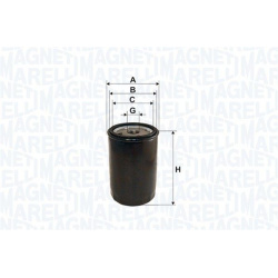 alyvos filtras
                                MAGNETI MARELLI                                152071758761, MAGNETI MARELLI, 