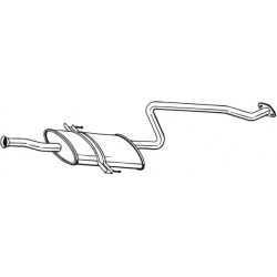 vidurinis duslintuvas
                                BOSAL                                284-301, Nenurodytas gamintojas, 2