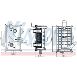 Aušintuvas tepalo
NISSENS 90895, NISSENS, 908