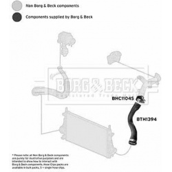 kompresoriaus padavimo žarna
                                BORG &amp; BECK                                                