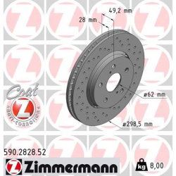 stabdžių diskas (1vnt) SPORT Z
ZIMMERMANN 59