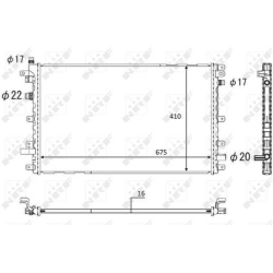 aušintuvas, traukos baterija
                                NRF                                                58569, NRF, 