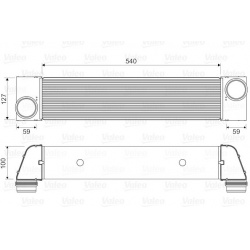 tarpinis suslėgto oro aušintuvas, kompresorius
                                VALEO                                       