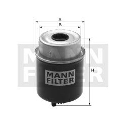 kuro filtras
                                MANN-FILTER                                                WK8129, MANN-FILTER, 
