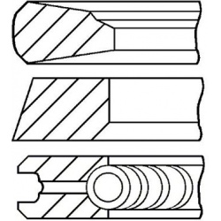 stūmoklio žiedų komplektas
                                GOETZE ENGINE                                                08