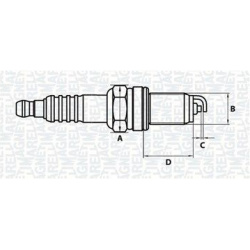 uždegimo žvakė
                                MAGNETI MARELLI                                                062000768304