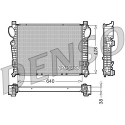 Aušinimo radiatorius
                                DENSO                                                DRM17095, DENSO, D