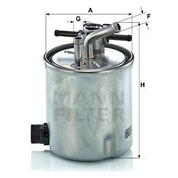kuro filtras
MANN-FILTER WK9067, MANN-FILTER,
