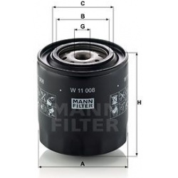 alyvos filtras
                                MANN-FILTER                                W11008, MANN-FILTER, W11008, auto d