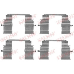 priedų komplektas, diskinių stabdžių trinkelės
                                QUICK BRAKE                              