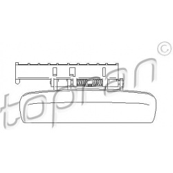 Išorinė durų rankena
                                TOPRAN                                                722646, Nenurod