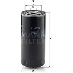 alyvos filtras
                                MANN-FILTER                                                W962/53, MANN-FILTE