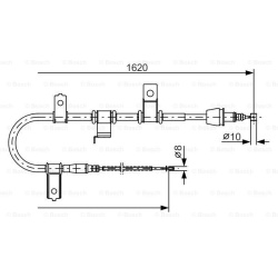 trosas, stovėjimo stabdys
                                BOSCH                                                1987482071, B