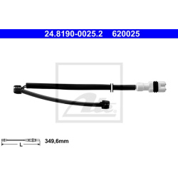 įspėjimo kontaktas, stabdžių trinkelių susidėvėjimas
                                ATE                              
