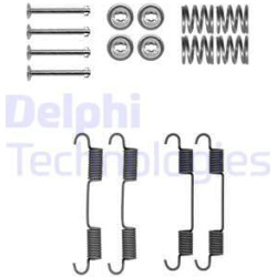 priedų komplektas, stabdžių trinkelės
                                DELPHI                                             