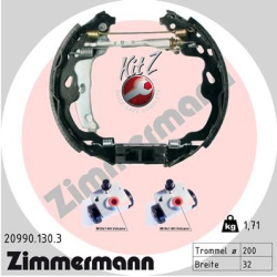 stabdžių trinkelių komplektas KIT Z
                                ZIMMERMANN                                            