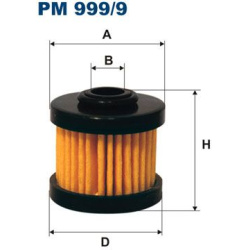 kuro filtras
FILTRON PM999/9, Nenurodytas gami