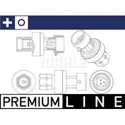 Daviklis kondicionieriaus AC slėgio
                                MAHLE                                                ASE