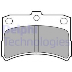 stabdžių trinkelių rinkinys, diskinis stabdys
DELPHI