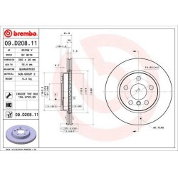 stabdžių diskas (1vnt) PRIME LINE - UV Coated
                                BREMBO                                       