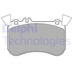 stabdžių trinkelių rinkinys, diskinis stabdys
                                DELPHI                                      