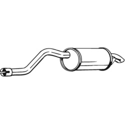 galinis duslintuvas
                                BOSAL                                                200-081, Nenurodytas