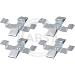 priedų komplektas, diskinių stabdžių trinkelės
                                A.B.S.                                   