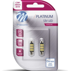 Lemputės MTECH PLATINUM C5W 2xLED 36mm
                                M-TECH                                LB815WW-MTH, M-