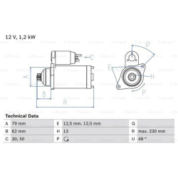 Starteris
                                BOSCH                                                0986029120, BOSCH, 0986029120,