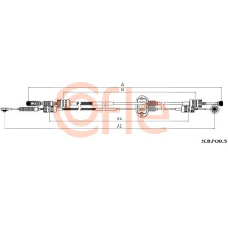 trosas, neautomatinė transmisija
COFLE 2CB.FO