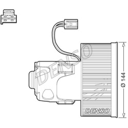 vidaus pūtiklis
                                DENSO                                                DEA05008, DENSO, DEA050